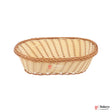 Oval Rustic Woven Storage & Serving Basket | Natural Finish | 1 Piece - Bakeyy.com - India - Oval Rustic Woven Storage & Serving Basket | Natural Finish | 1 Piece - Small
