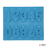 Number Silicone Mold  | Reusable Fondant, Chocolate & Candle Mold | Cake Topper Number Mould