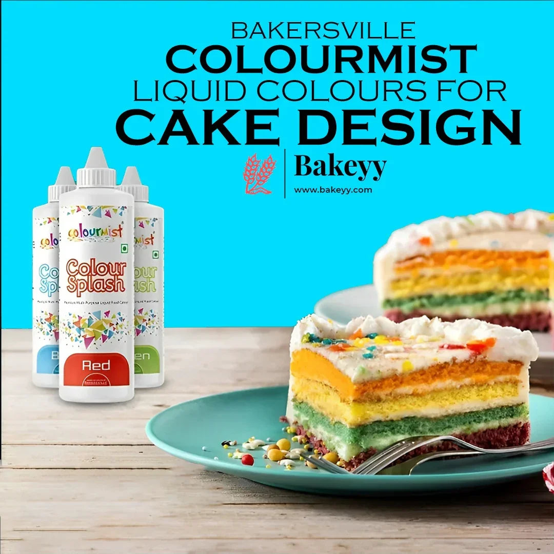 Colourmist Red Liquid Food Color – Premium Edible Gel for Cakes, Desserts & Frosting