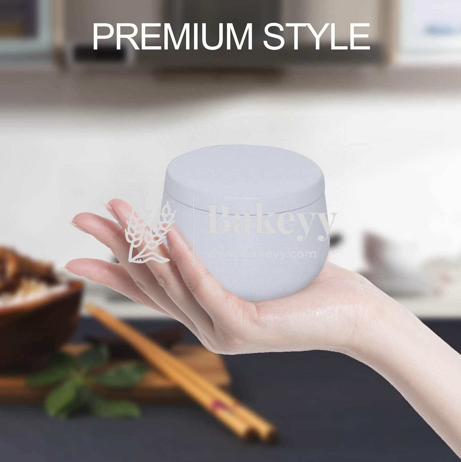 White Candle Tin Box | Empty Decorative Tin Box | Chocolate Box | Candy Box | Gift Box | Pack Of 8 - Bakeyy.com - India - White Candle Tin Box | Empty Decorative Tin Box | Chocolate Box | Candy Box | Gift Box | Pack Of 8 - Pack of 8