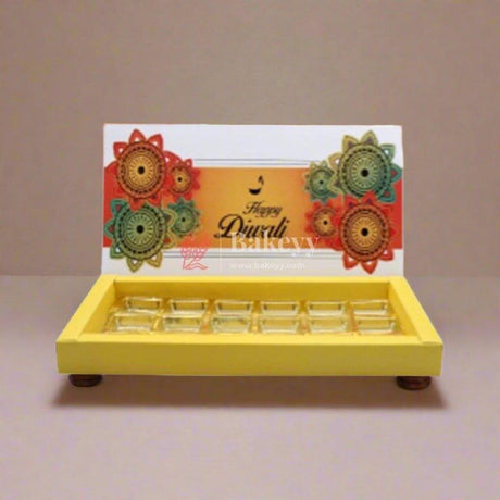 White Color Chocolate Box For 18 Cavity | Gift Box | Multipurpose Box | Diwali Special | Pack Of 10 - Bakeyy.com - India - White Color Chocolate Box For 18 Cavity | Gift Box | Multipurpose Box | Diwali Special | Pack Of 10 - Default Title
