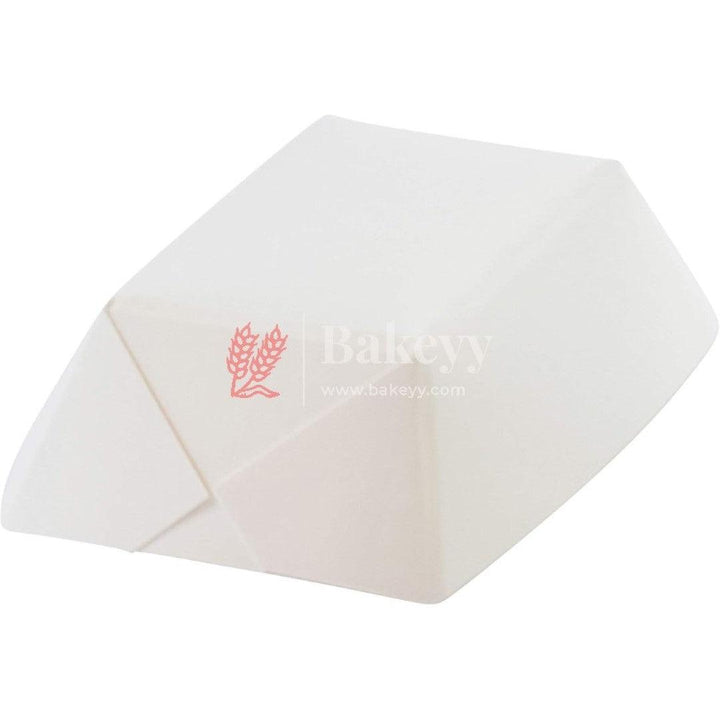 White Paper Food Tray | Different Size | Pack of 25 - Bakeyy.com