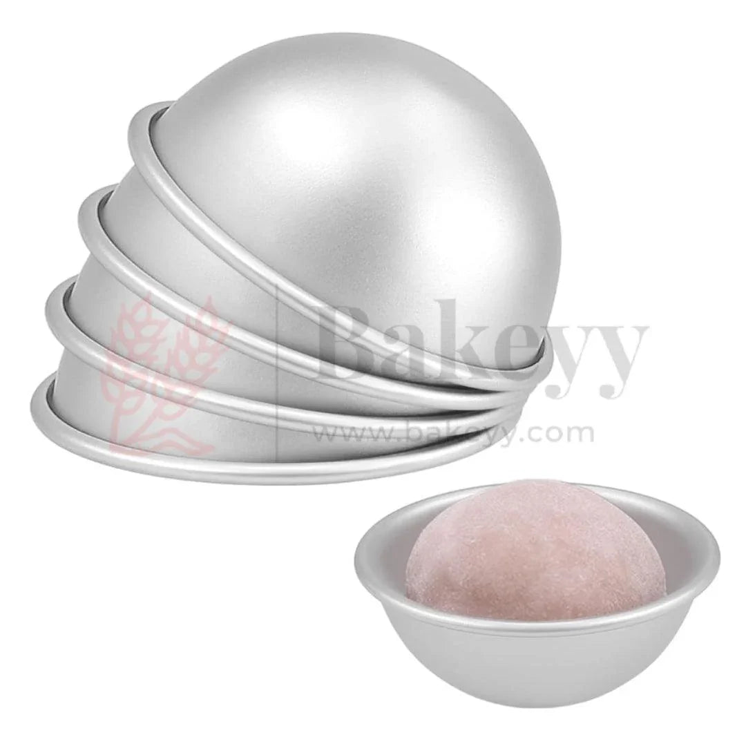 6" Semi Circle Cake Mould| Perfect for Baking Half Round Cakes| 1 Piece - Bakeyy.com - India - 6" Semi Circle Cake Mould| Perfect for Baking Half Round Cakes| 1 Piece - Default Title
