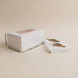 White Cupcake Box | With and Without Handle | Premium Cake Packaging Box for Cupcakes & Muffins | Multiple Cavity Options | Pack of 25