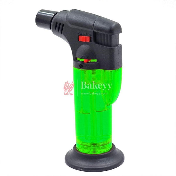 Windproof Blow Torch | Jet Flame Gas Lighter | Refillable - Bakeyy.com