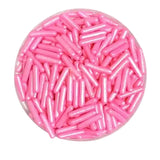 Pink Edible Rod Sprinkles