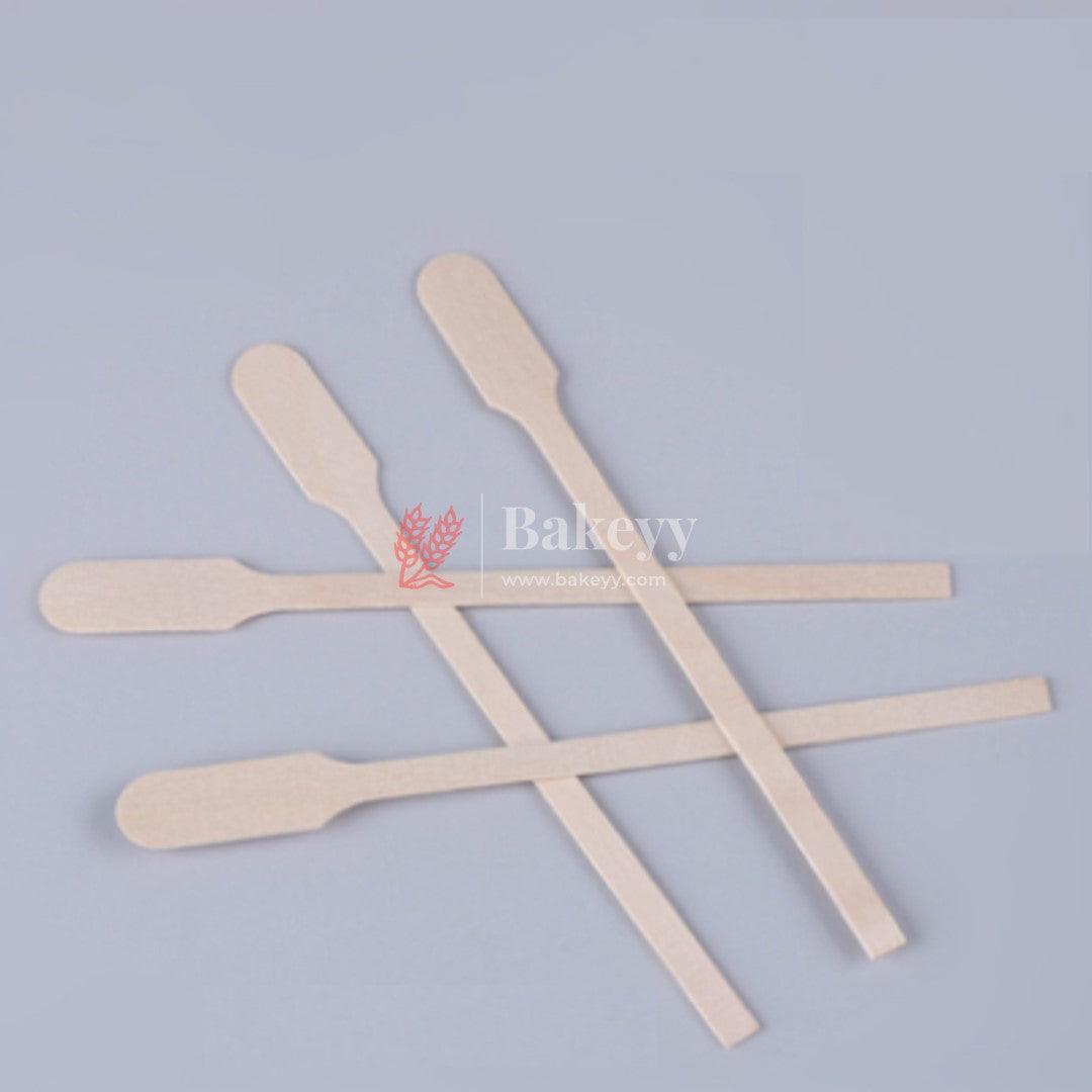 Wood Paddle Stirrers | Wooden Stirrers | Pack Of 100 - Bakeyy.com - India - Wood Paddle Stirrers | Wooden Stirrers | Pack Of 100 - Default Title