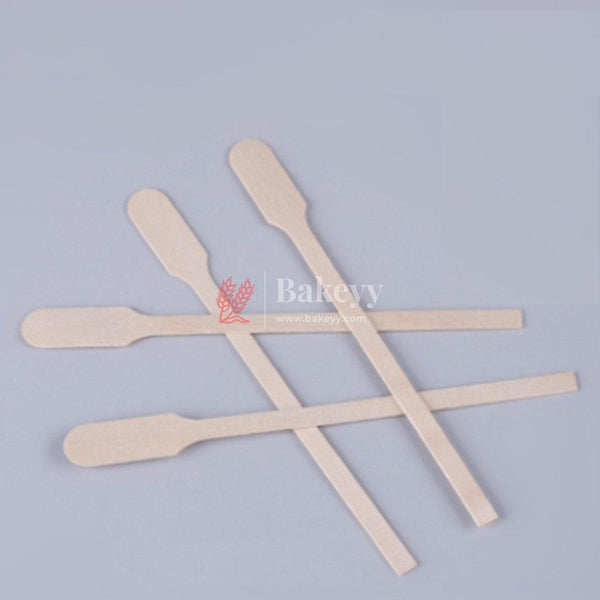 Wood Paddle Stirrers | Wooden Stirrers | Pack Of 100 - Bakeyy.com