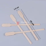 Wood Paddle Stirrers | Wooden Stirrers | Pack Of 100 - Bakeyy.com - India - Wood Paddle Stirrers | Wooden Stirrers | Pack Of 100 - Default Title