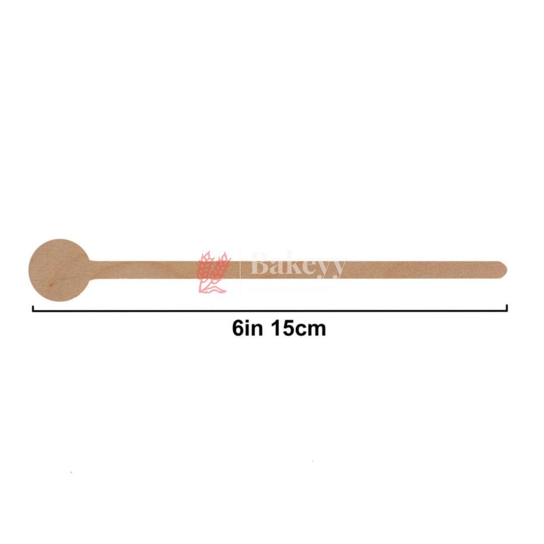 Wooden Coin Cocktail Swizzle Sticks | 100 per Pack - Bakeyy.com - India - Wooden Coin Cocktail Swizzle Sticks | 100 per Pack - Default Title