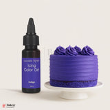 Sugarin Indigo Icing Color Gel – 30ml | Vibrant Food Gel Color for Cakes, Fondant & More - Bakeyy.com - India - Sugarin Indigo Icing Color Gel – 30ml | Vibrant Food Gel Color for Cakes, Fondant & More - Default Title