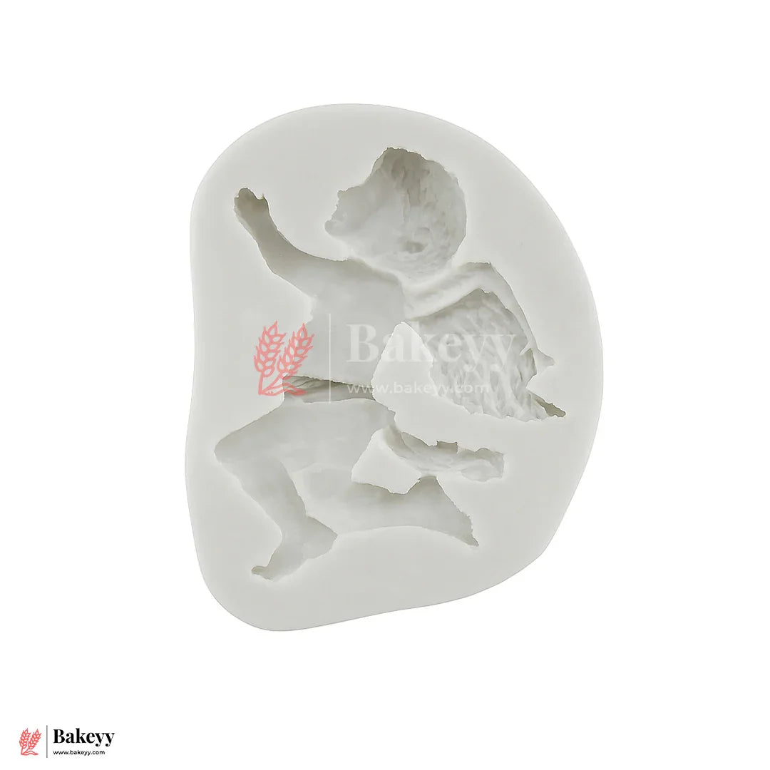 1795 - Angel Boy Shape Silicone Fondant Mould - 1 Piece