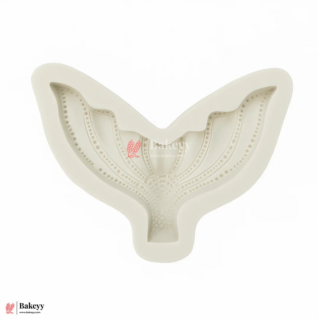 534 - Mermaid Tail Large Shape Silicone Fondant Mould - 1 Piece