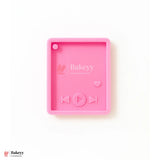 531 |  Music Player Keychain Silicone Mould | Keychain Silicone Mold | Resin, Clay, Wax - 1 Piece