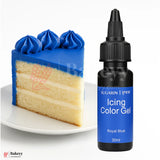 Sugarin Royal Blue Icing Color Gel – 30ml | Vibrant Food Gel Color for Cakes, Fondant & More - Bakeyy.com - India - Sugarin Royal Blue Icing Color Gel – 30ml | Vibrant Food Gel Color for Cakes, Fondant & More - Default Title