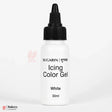 Sugarin White Icing Color Gel – 30ml | Vibrant Food Gel Color for Cakes, Fondant & More - Bakeyy.com - India - Sugarin White Icing Color Gel – 30ml | Vibrant Food Gel Color for Cakes, Fondant & More - Default Title