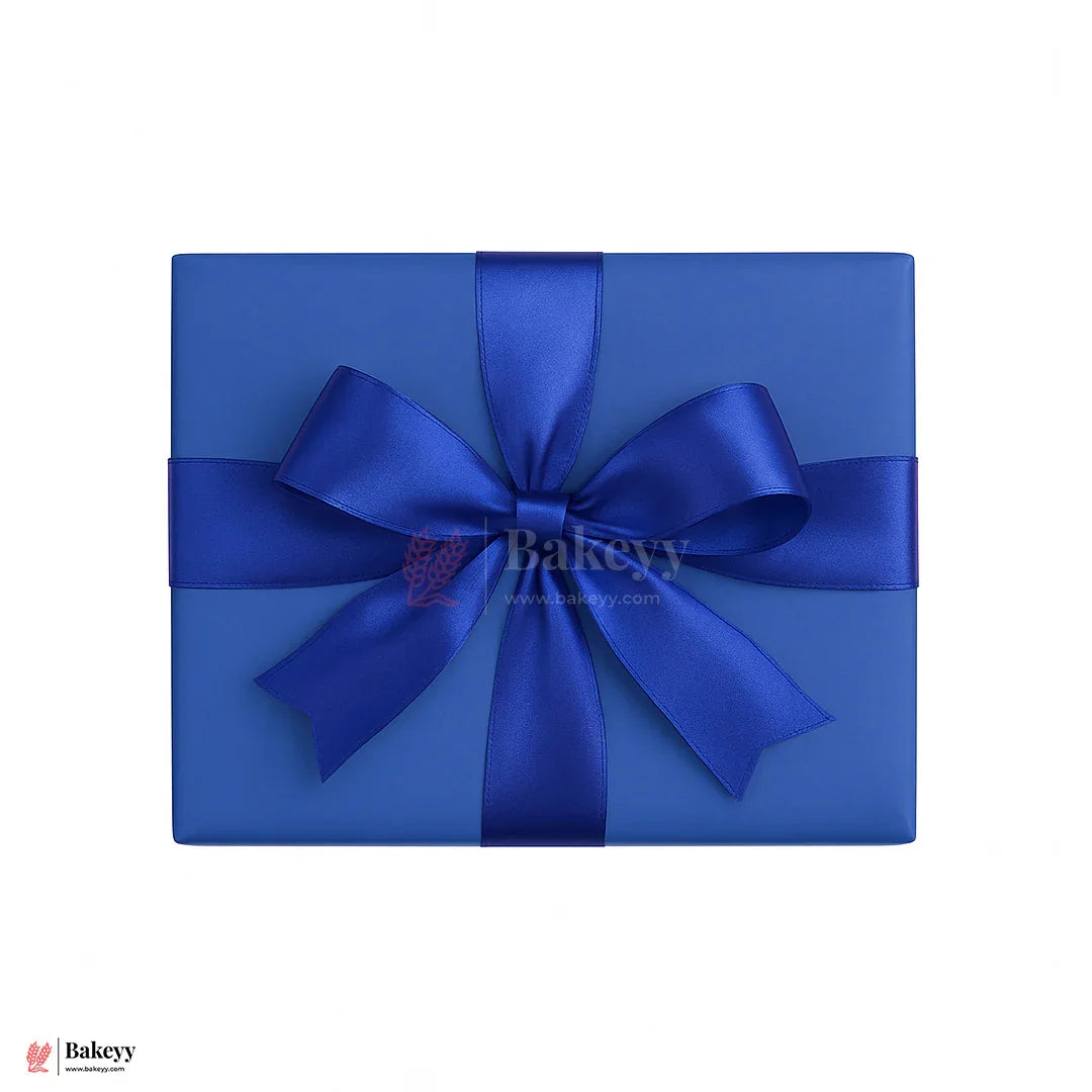 1 inch |18 Mtr Royal Blue Satin Ribbon Roll – High-Quality Decorative Ribbon for Gift Wrapping & Crafts